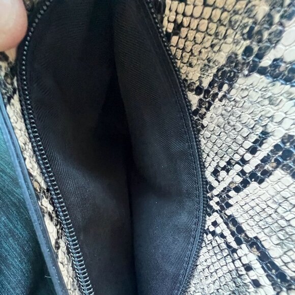 Snake Print Backpack Purse A New Day Womens Faux Leather With Adjustable Straps - Picture 4 of 6